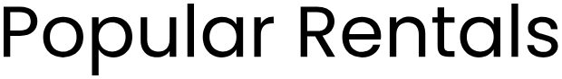 Popular Rentals